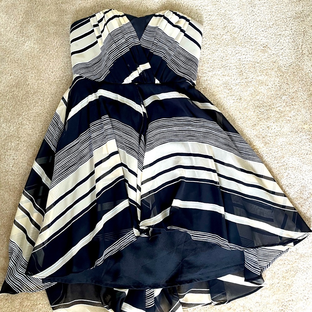 Strapless MM Couture Party Dress